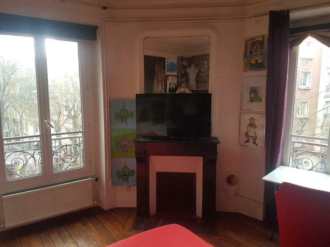 Chambre Rue Caulaincourt à Paris