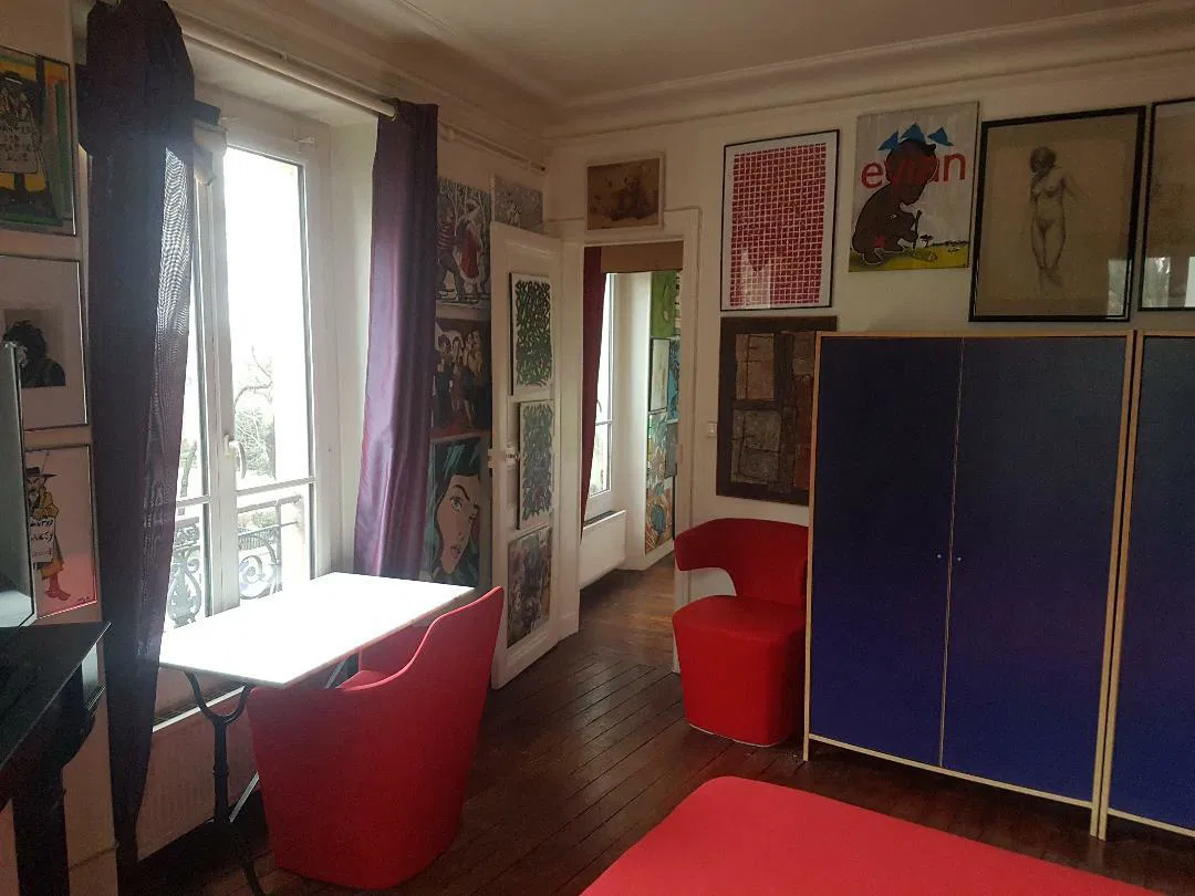 Chambre Rue Caulaincourt à Paris