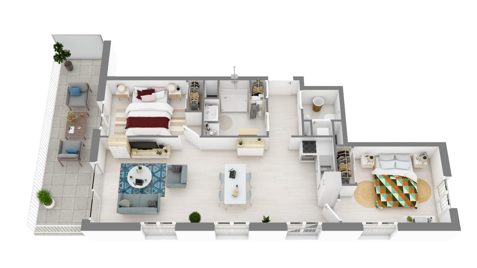 Appartement Route de Sainte-Luce à Nantes