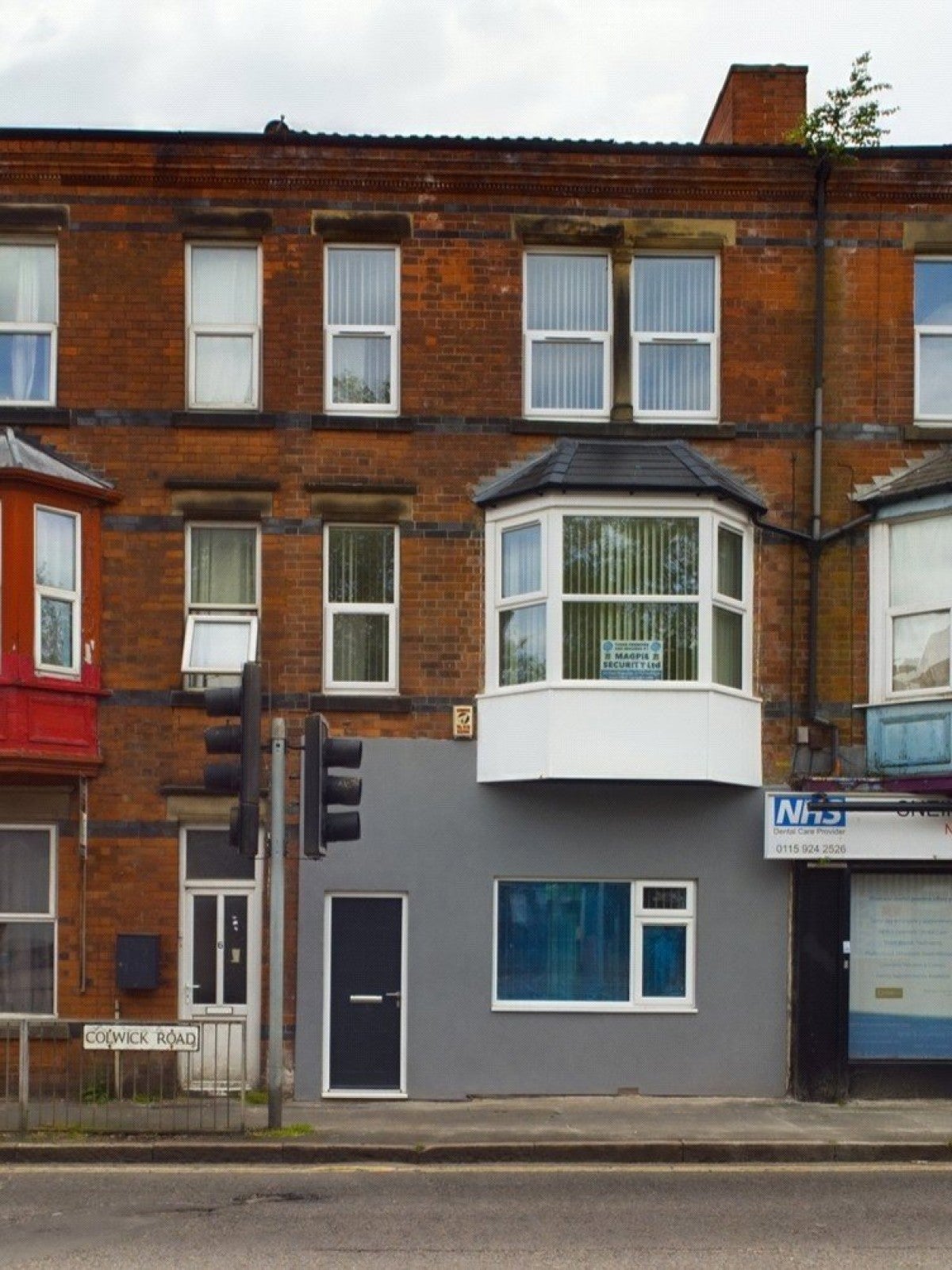 Flat Colwick Road in Nottingham