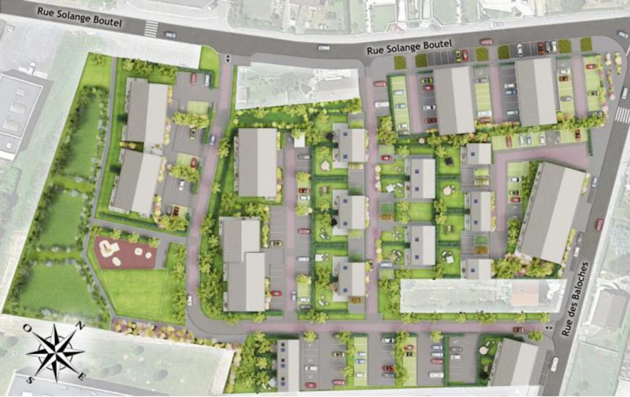 Flat Rue Solange Boutel in Freneuse