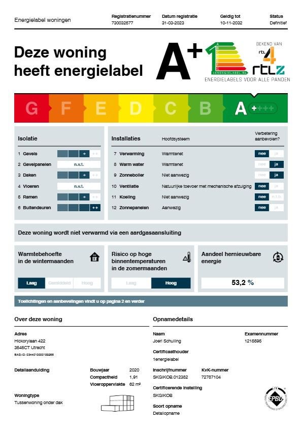 Hickorylaan 422 in Utrecht