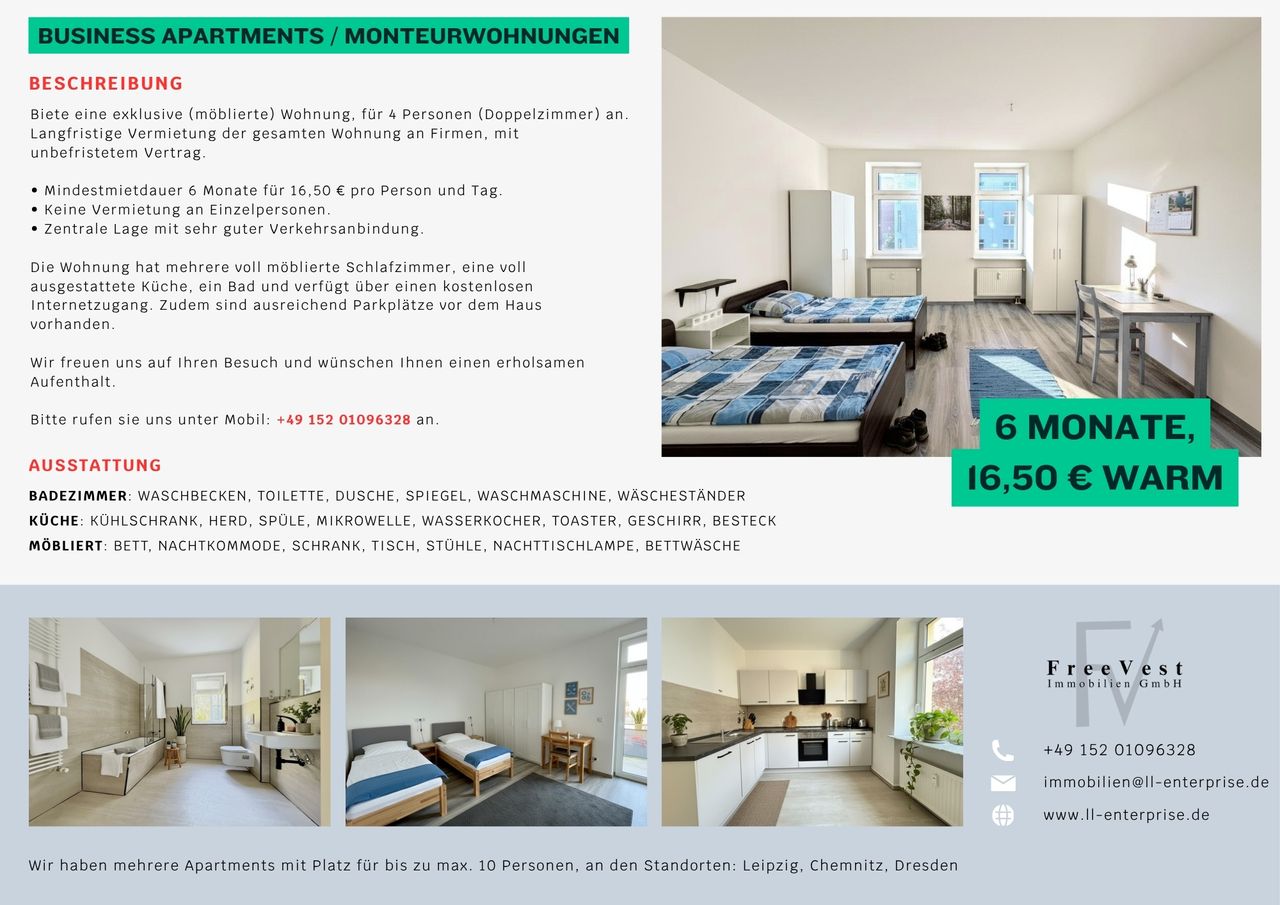Wohnung Kantstraße in Chemnitz