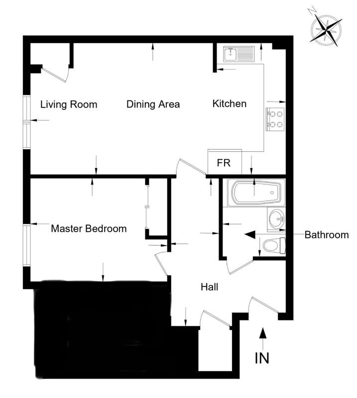 Flat Springfield Gardens in Glasgow