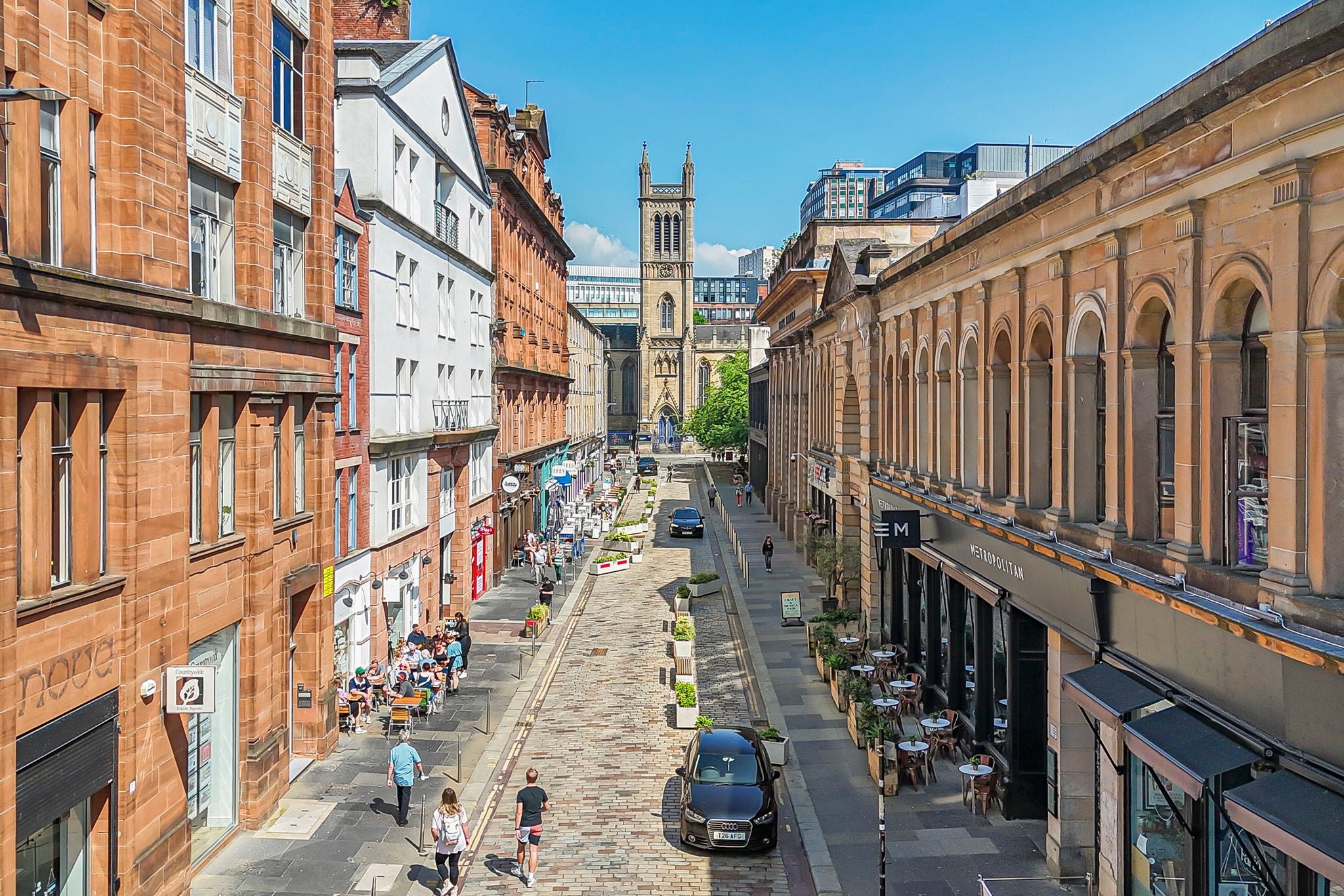 Flat Bell Street in Glasgow