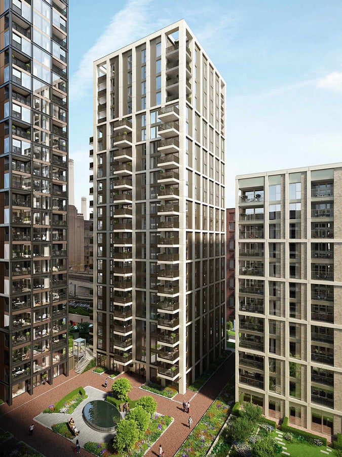 Flat Prince of Wales Drive in Greater London