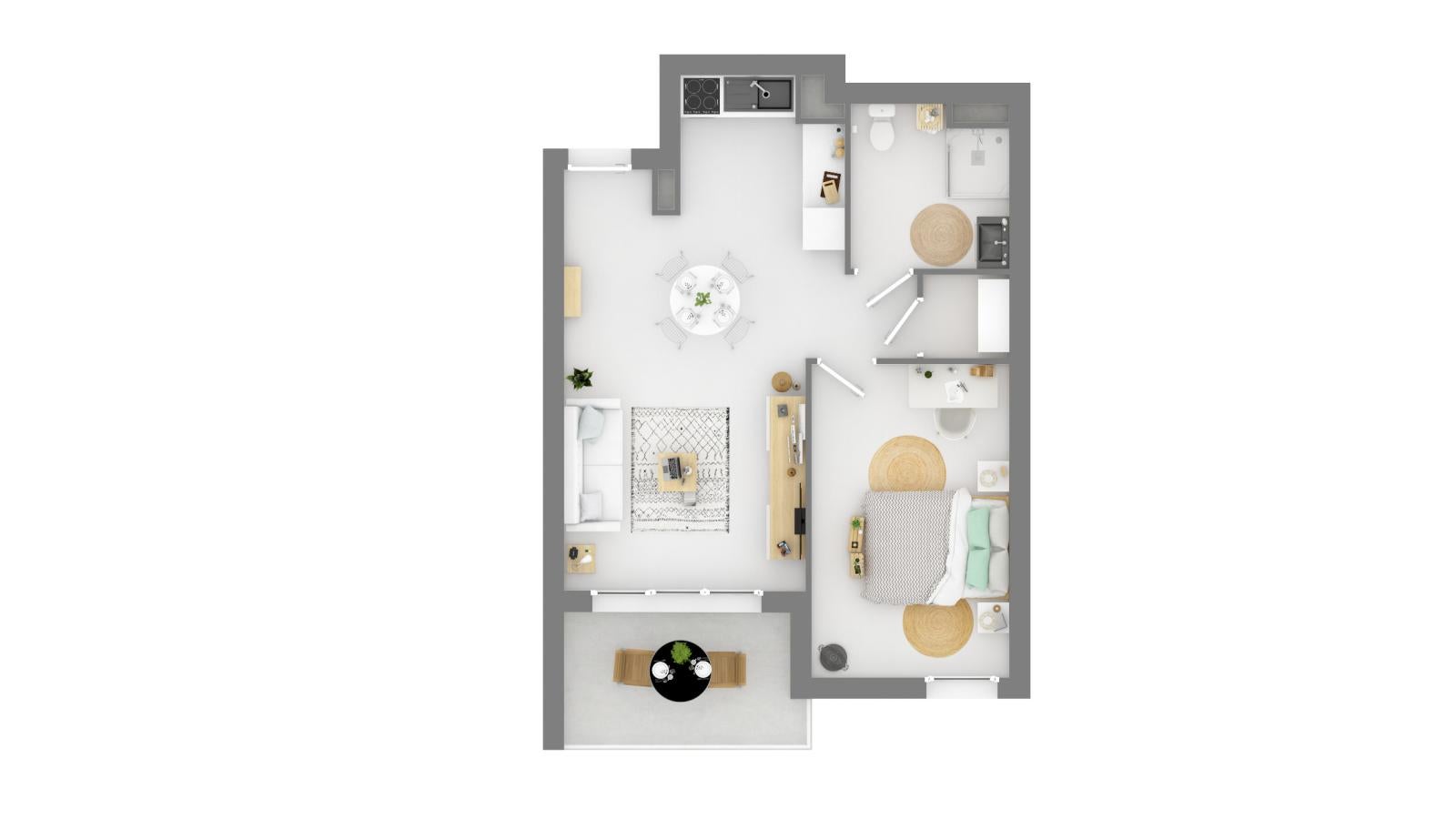 Appartement Lotissement Bain à Draguignan