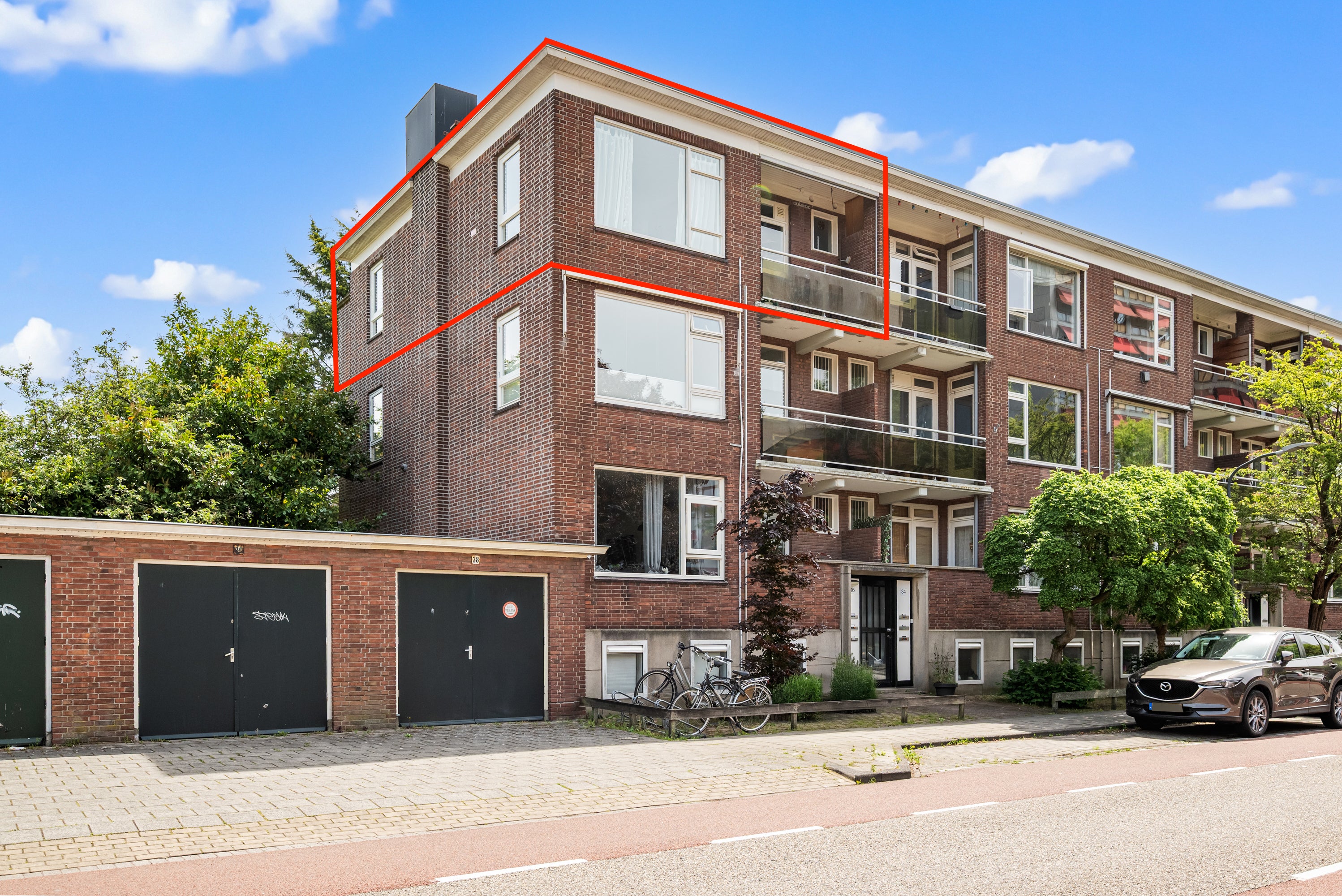 Appartement Plesmanlaan 36 II in Haarlem