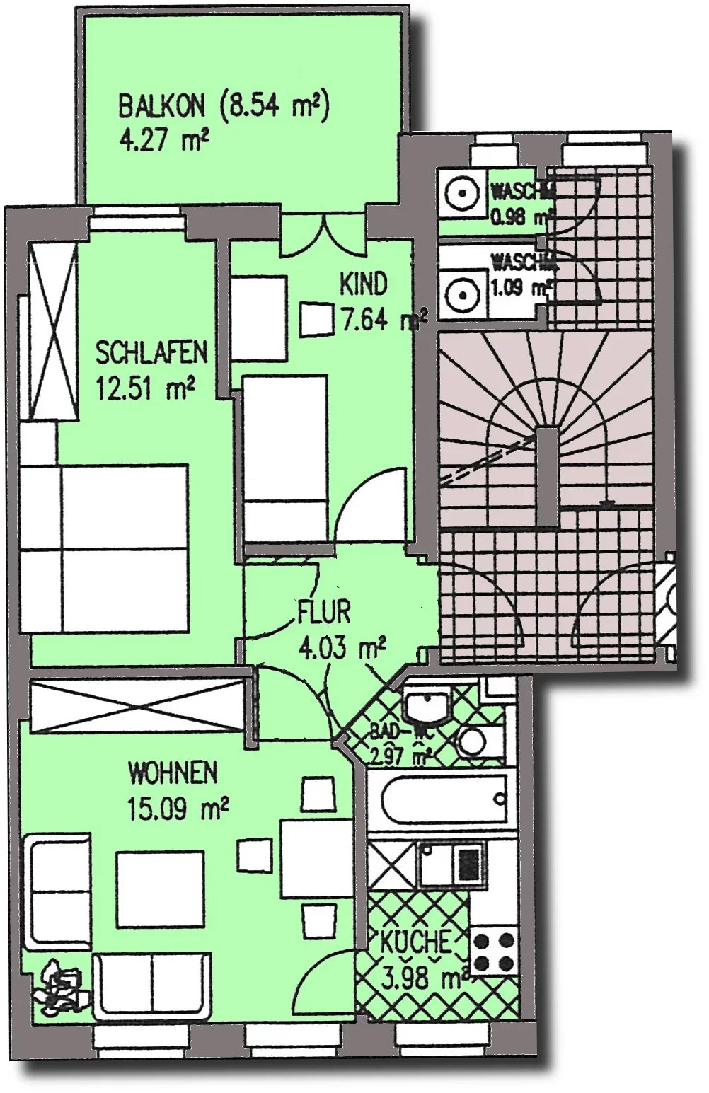 Wohnung Leipziger Straße in Zwickau