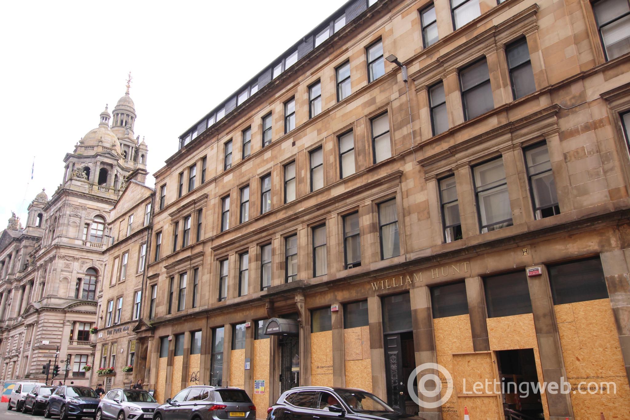 Flat South Frederick Street in Glasgow