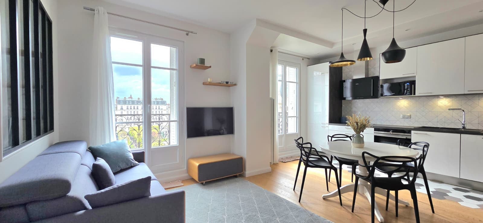 Flat Rue Voltaire in Levallois-Perret