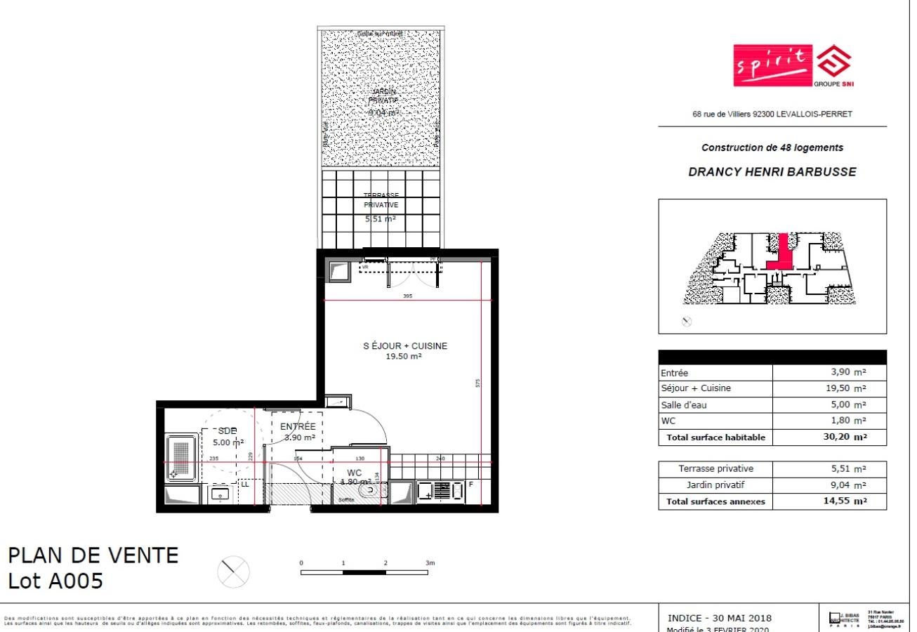 Appartement Avenue Henri Barbusse à Drancy