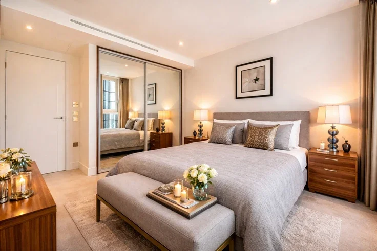 Flat St. Botolph Row in City of London