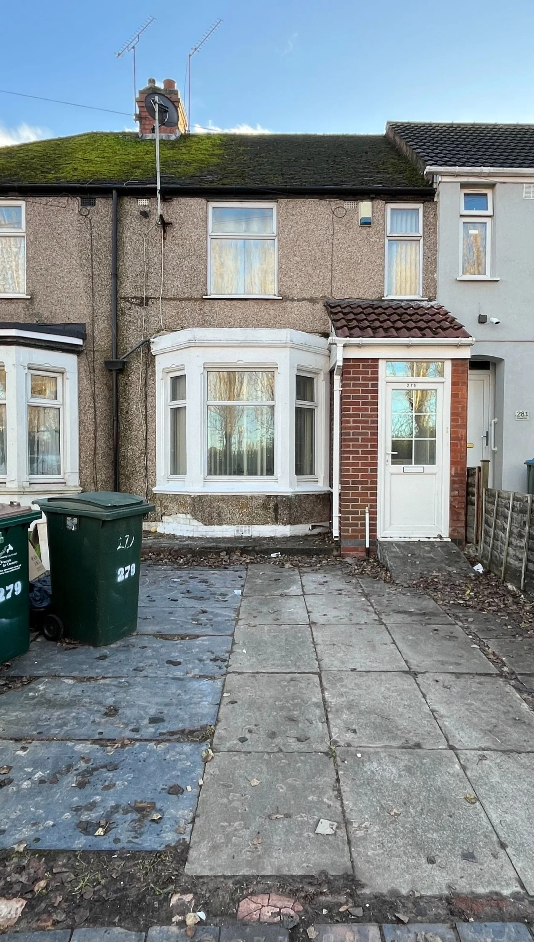 House Burnaby Road in Coventry