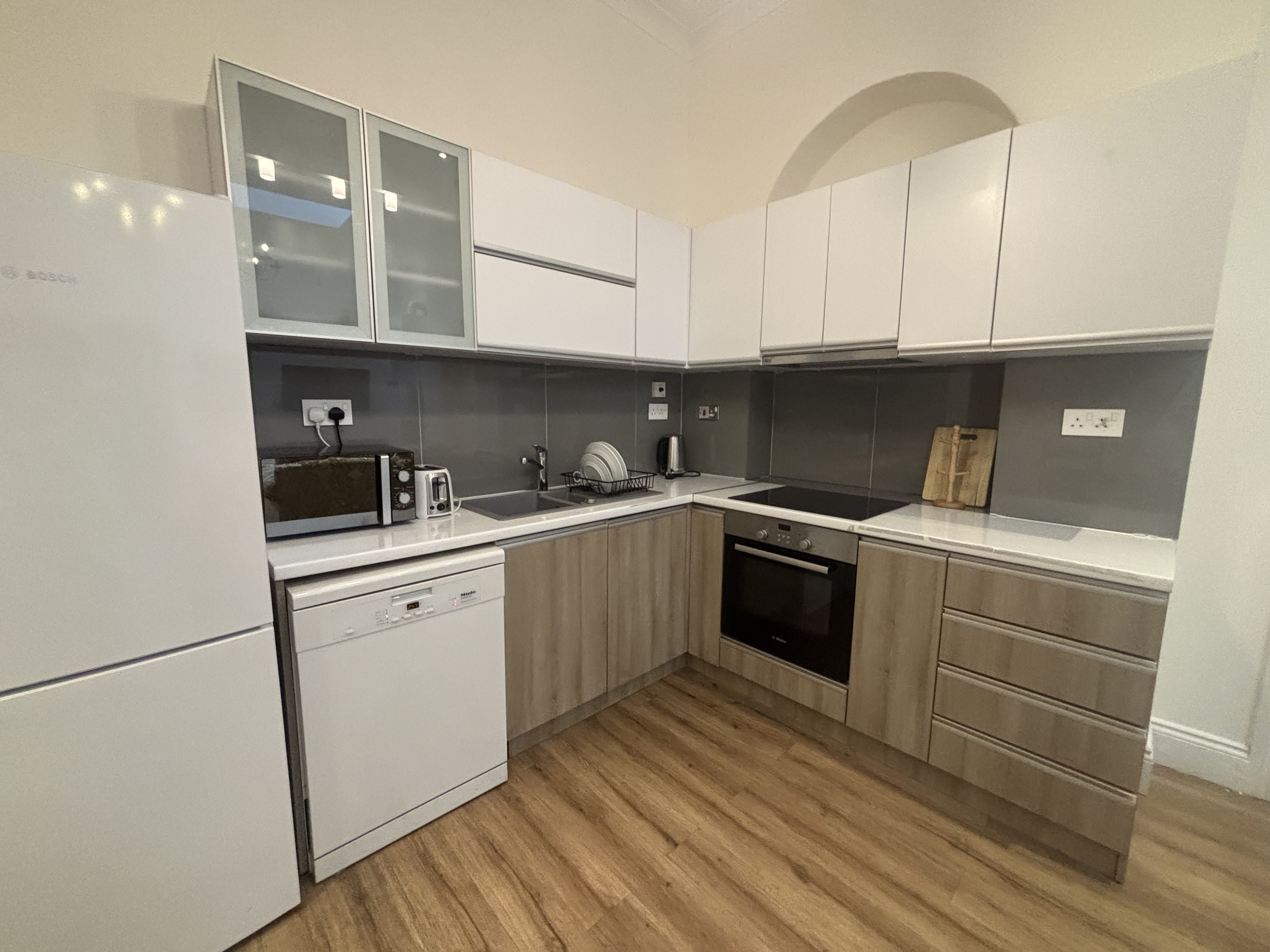 Flat Cromer Road in North Norfolk