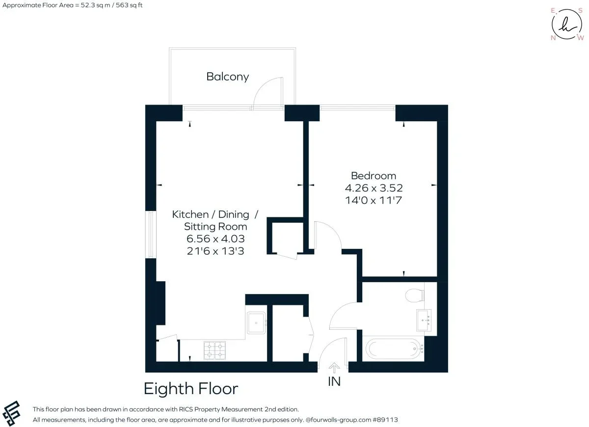 Flat Barratt Way in Greater London