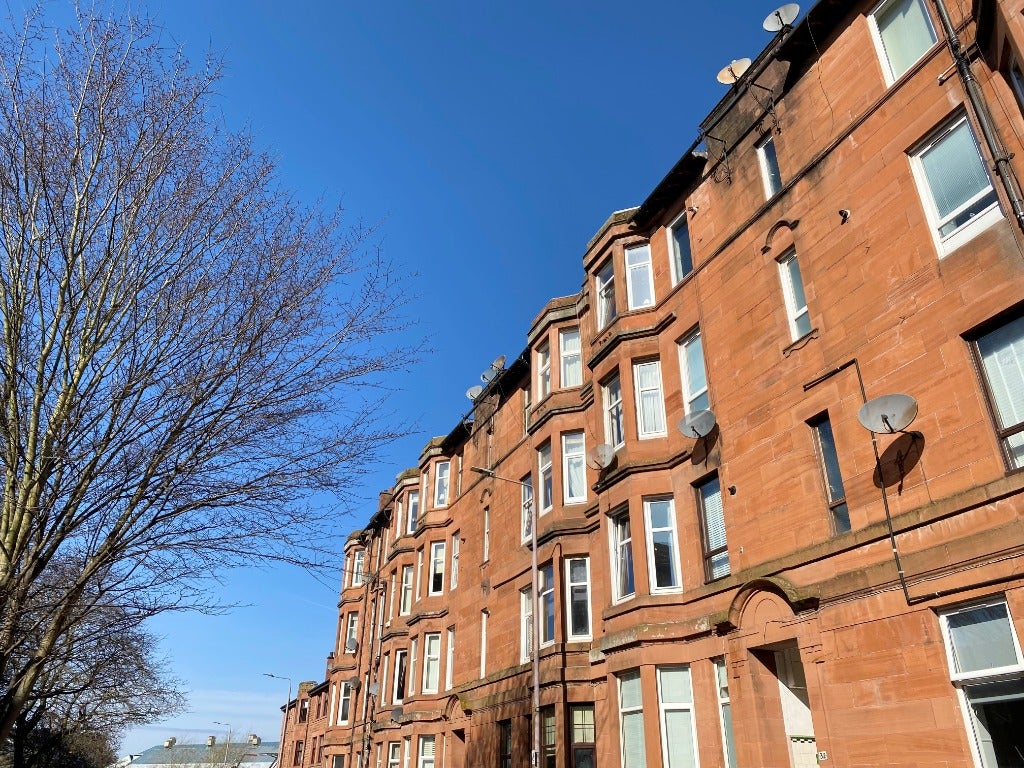 Flat Rannoch Street in Glasgow