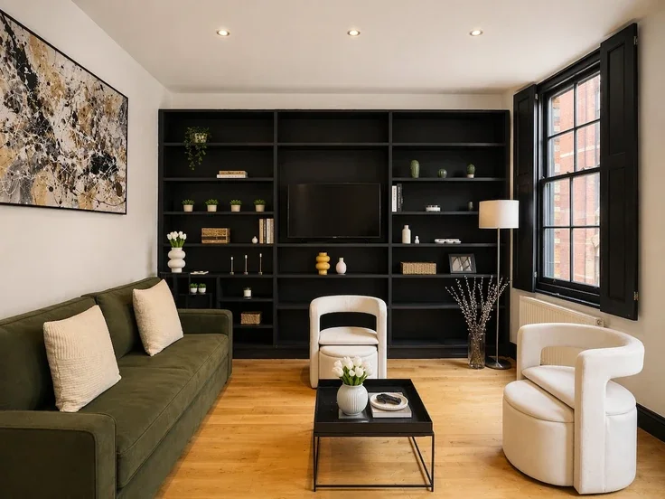 Flat Cleveland Street in Greater London