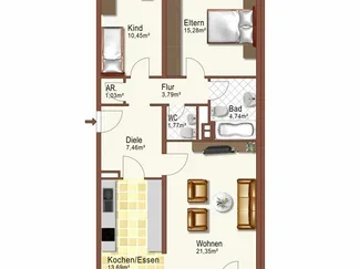 Wohnung Gerlachweg in Dortmund