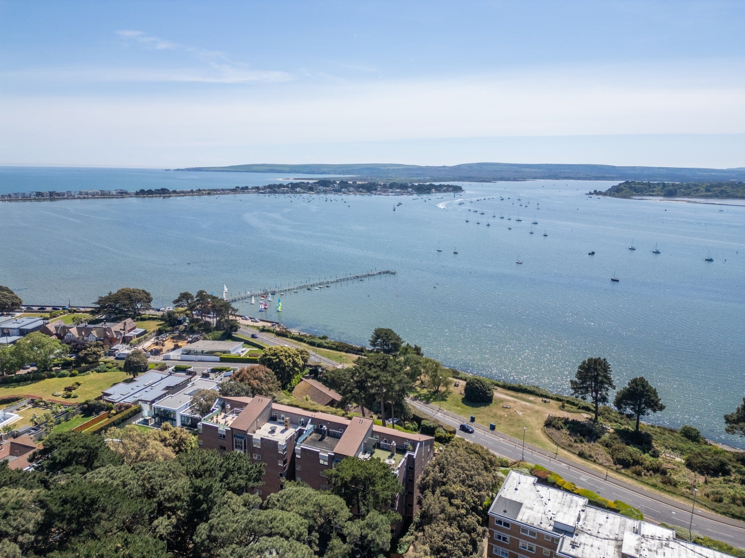 Flat Sandbanks Road in Poole