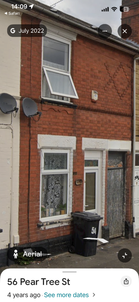 House Pear Tree Street in Derby
