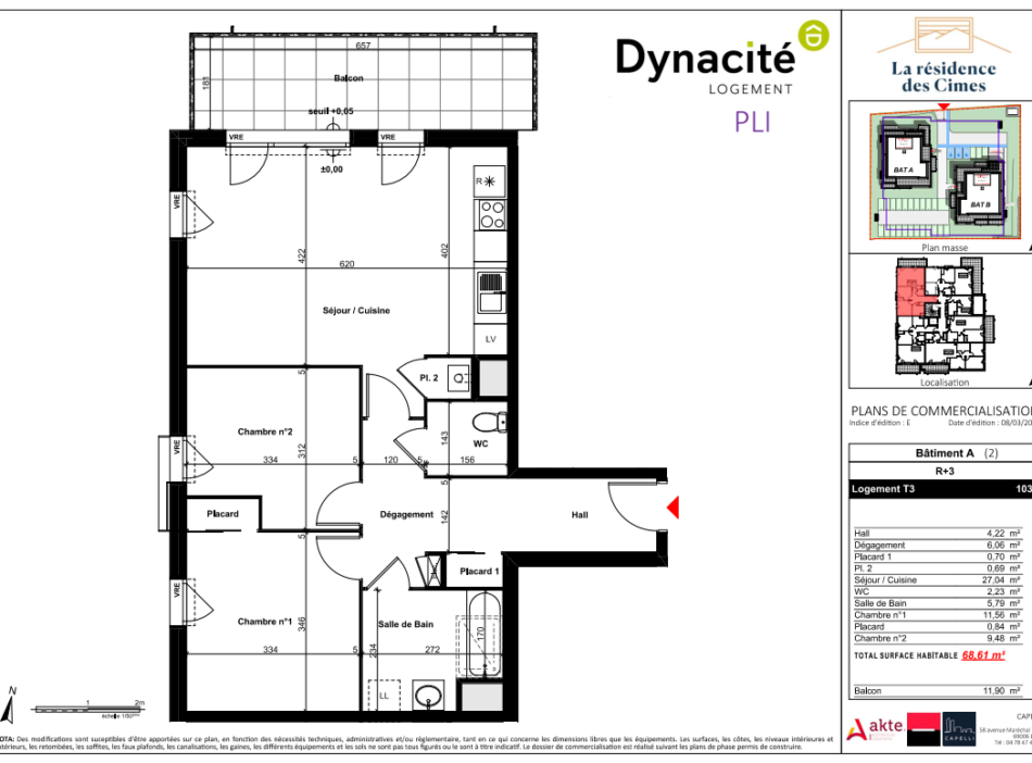 Appartement Quai de l'Hôtel de Ville à Sallanches