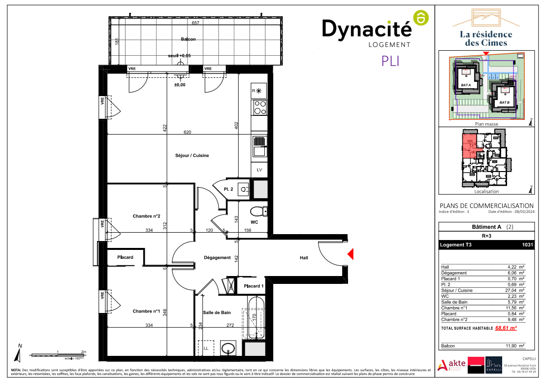 Appartement Quai de l'Hôtel de Ville à Sallanches