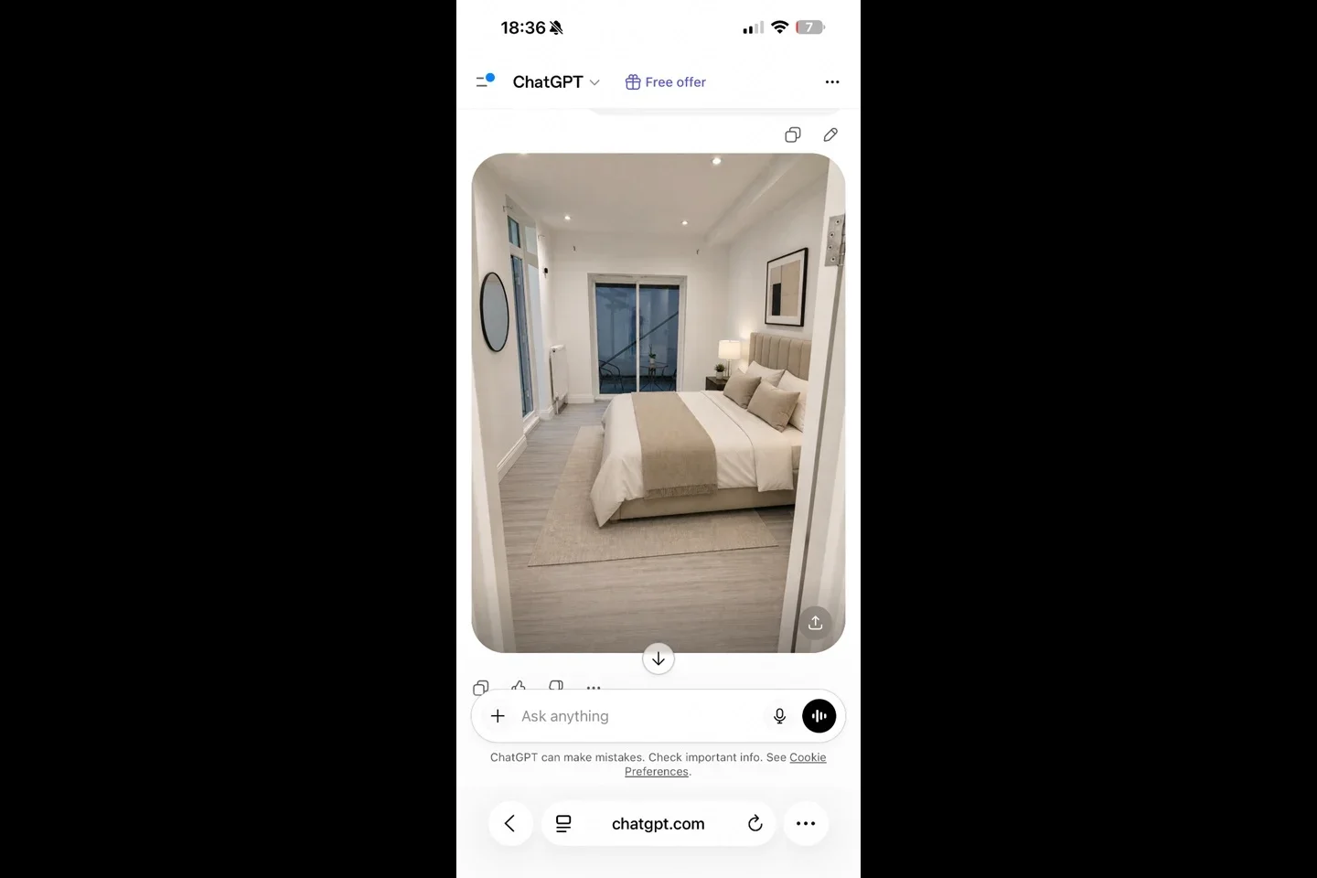 Flat Warwick Road in Greater London
