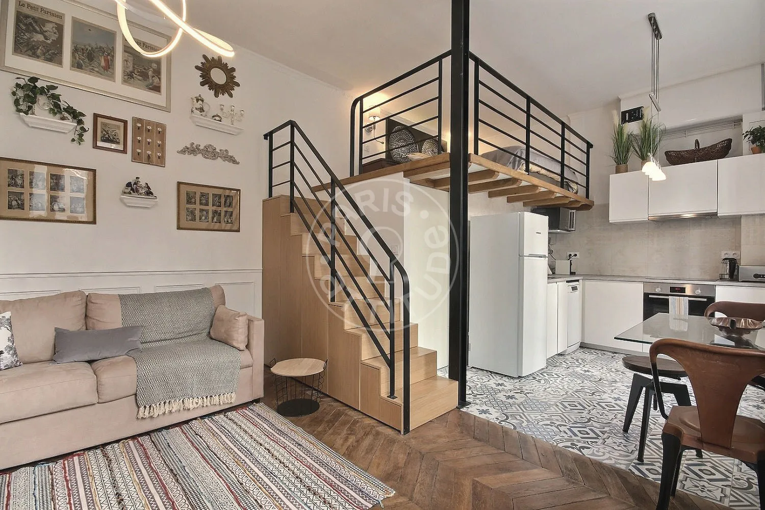 Appartement Rue d'Oslo à Paris