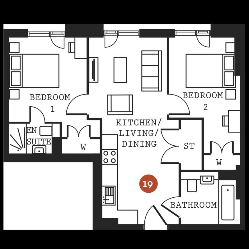 Room Heyrod Street in Manchester