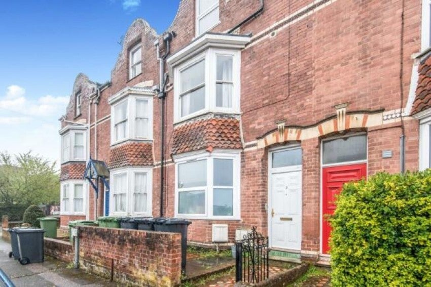 Flat King William Street in Exeter