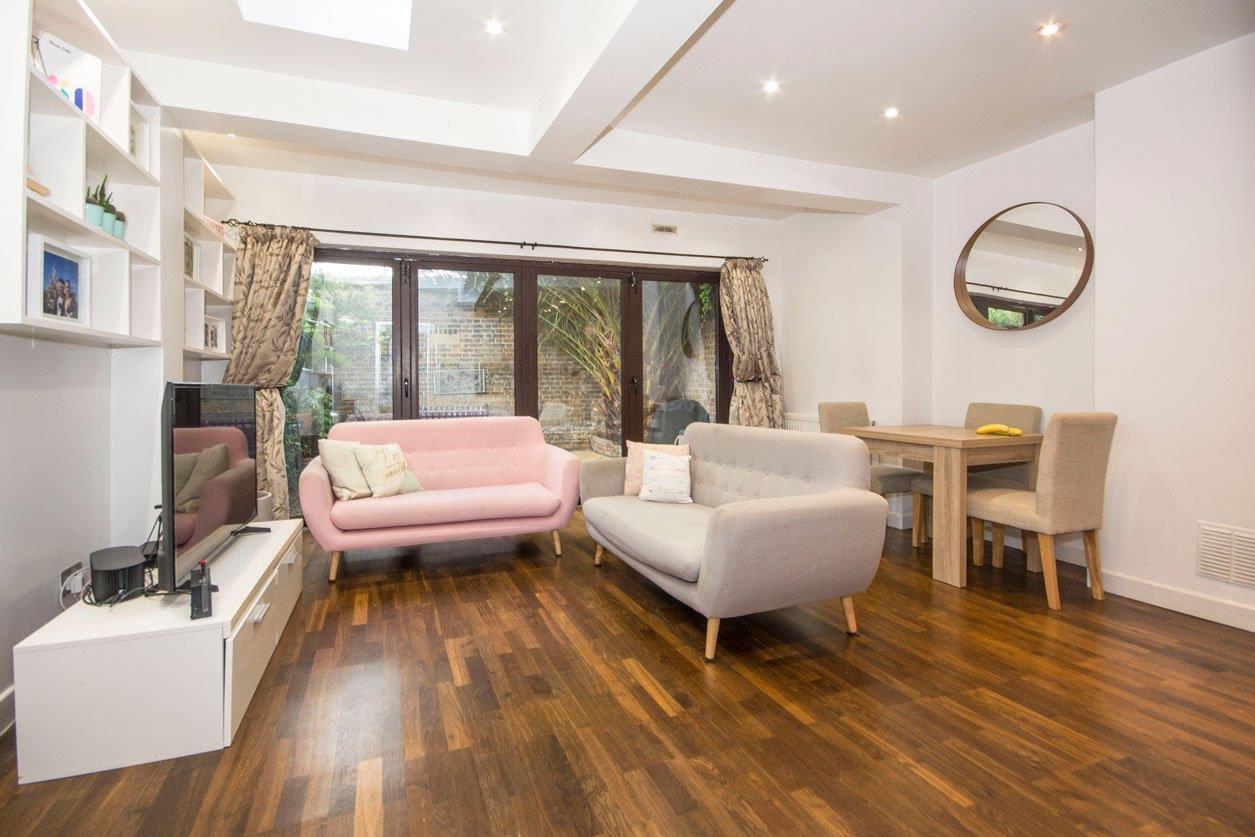 Flat Shelgate Road in Greater London