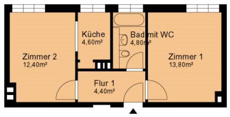 Wohnung Moskauer Straße in Zeitz