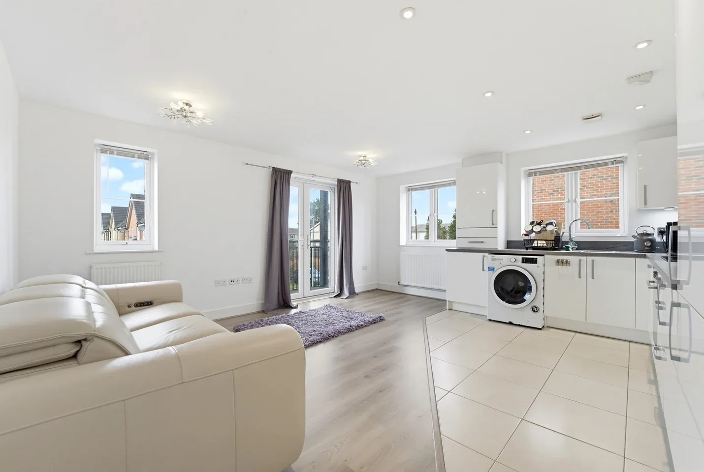 Flat Laburnum Way in Borough of Spelthorne