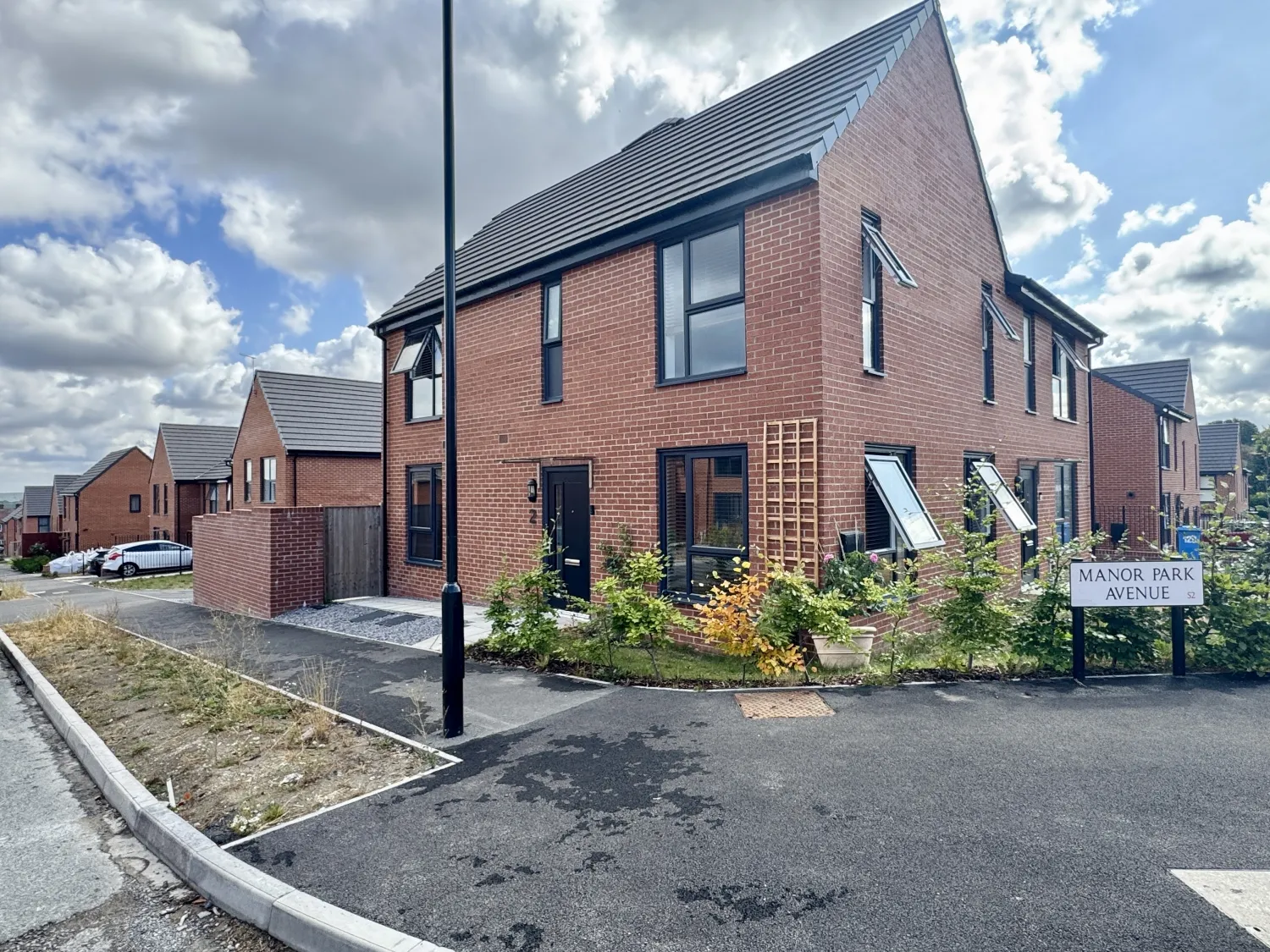 House Manor Park Crescent in Sheffield