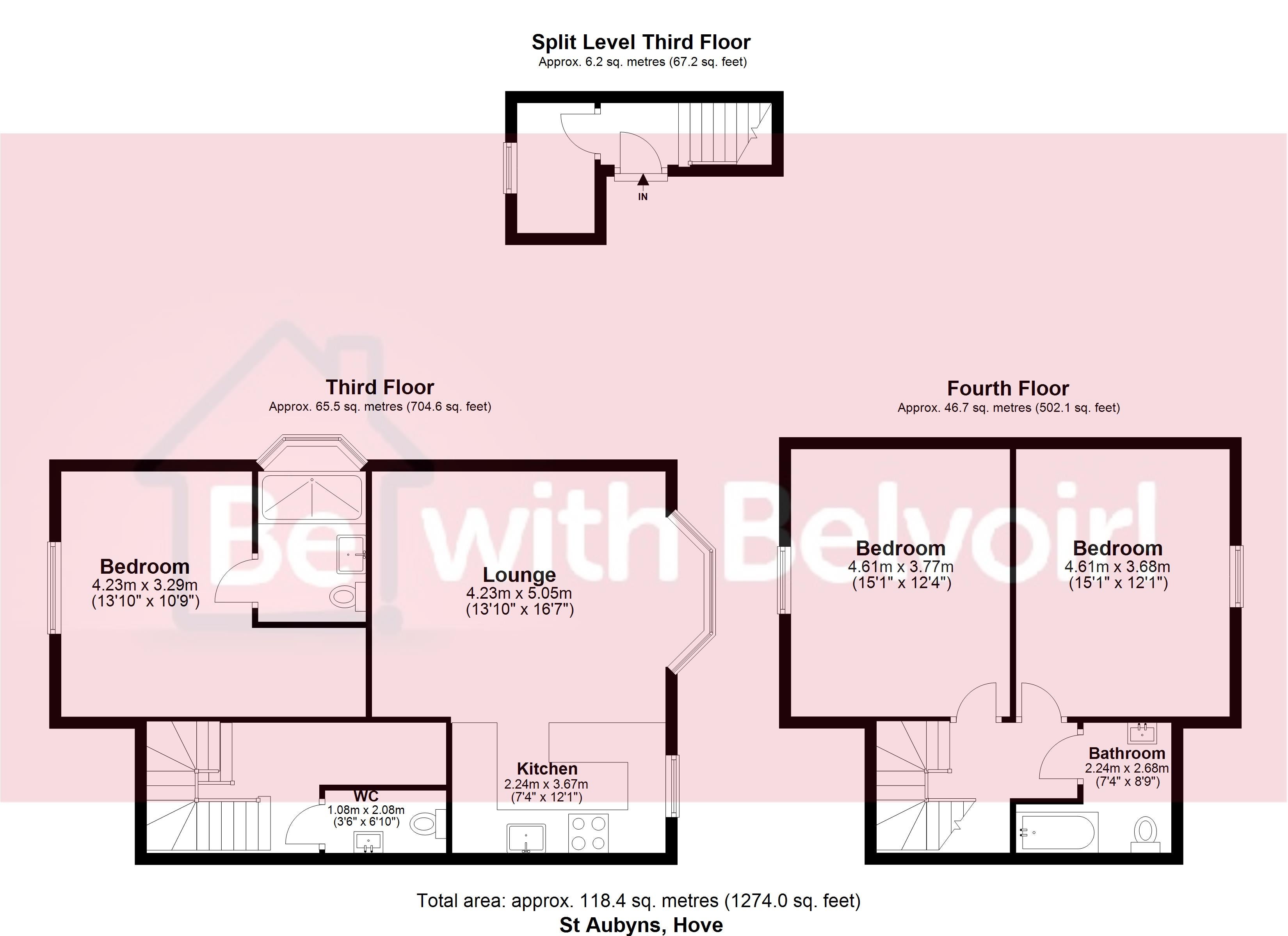 Flat St Aubyns in Portslade by Sea