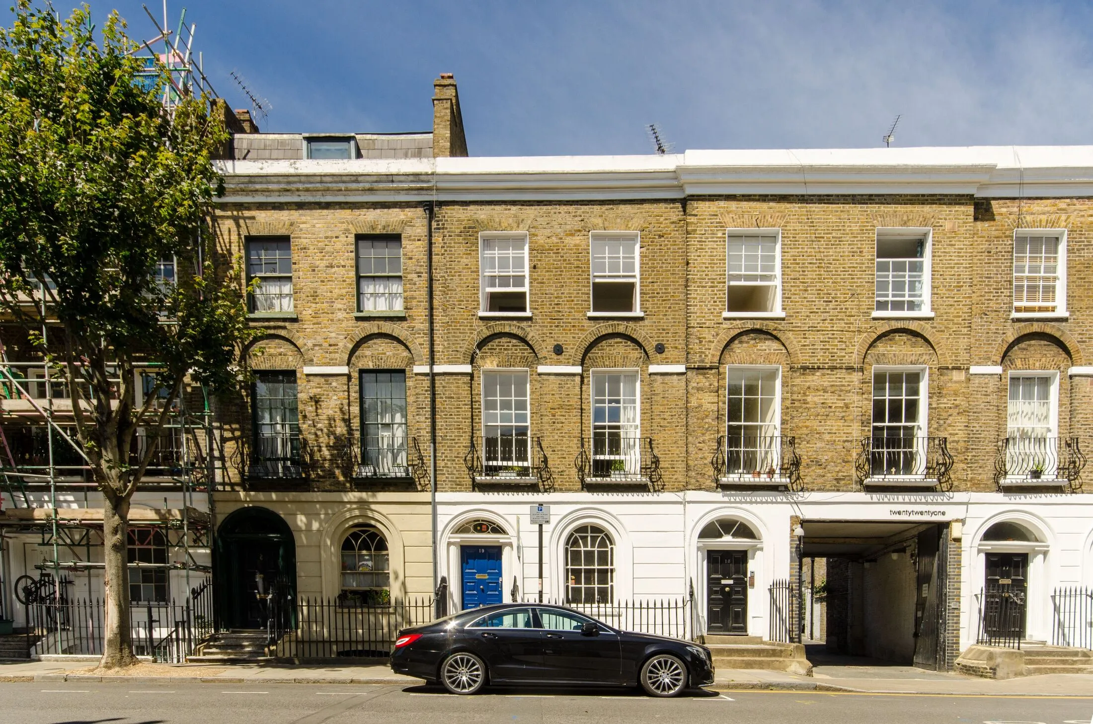 Flat River Street in Greater London