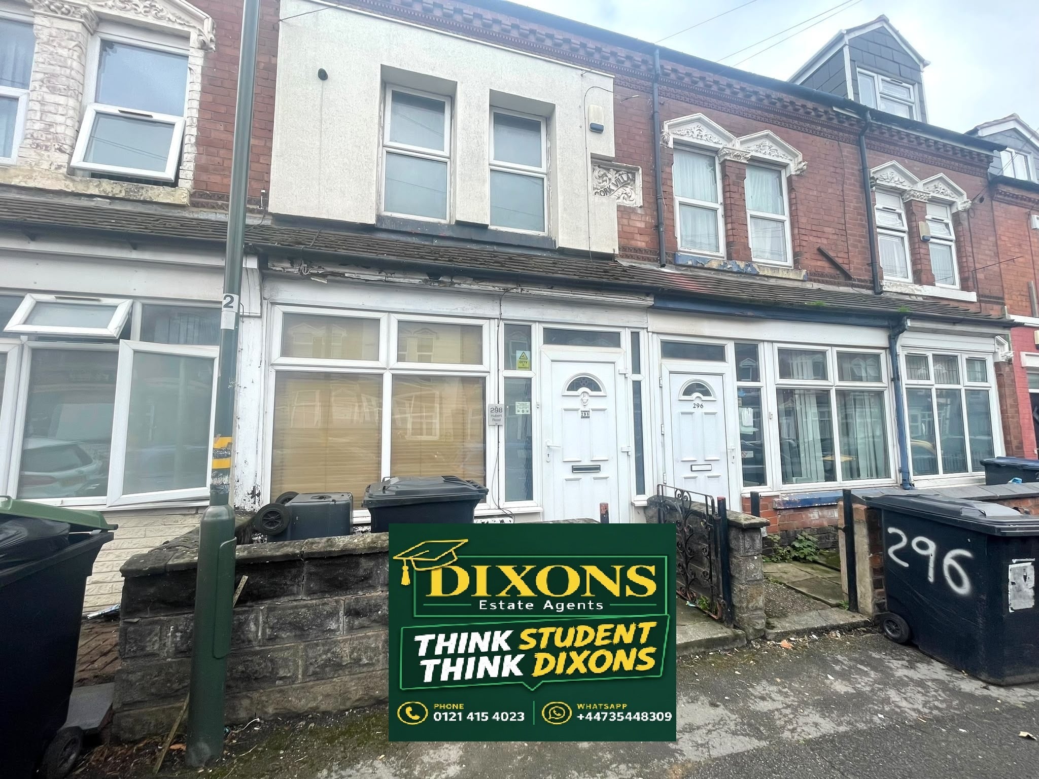 House Hubert Road in Birmingham