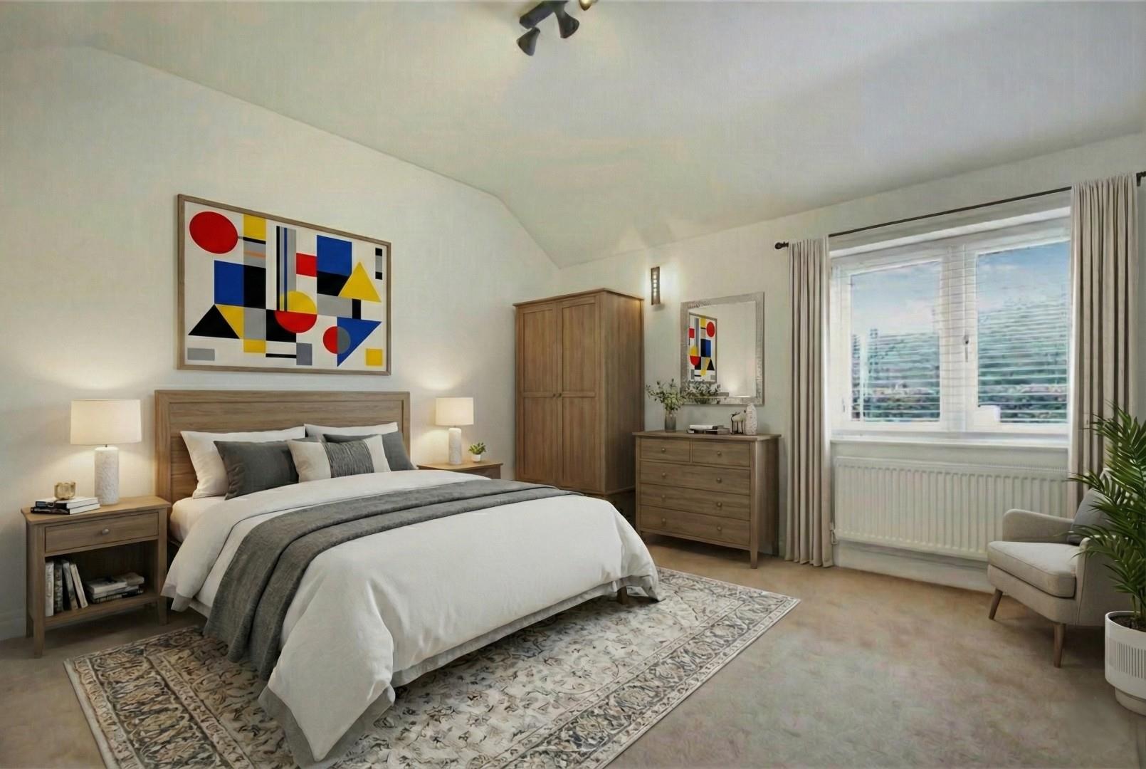 Flat Lymm Road in Little Bollington