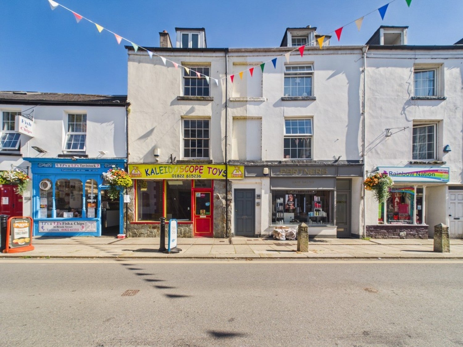 Flat Brook Street in West Devon