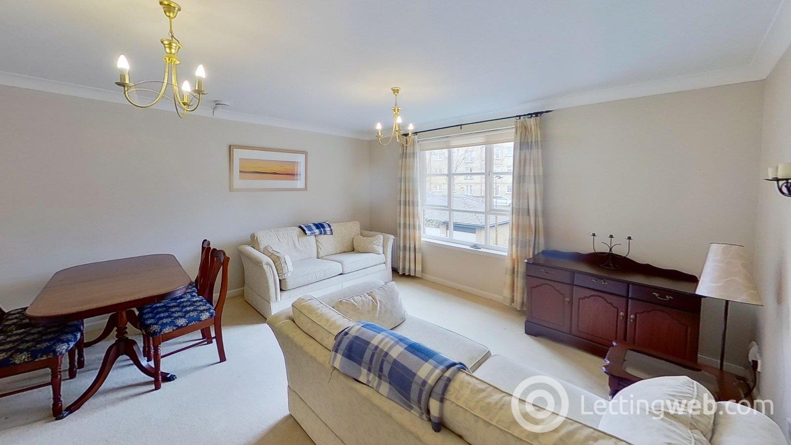 Flat Russell Gardens in City of Edinburgh