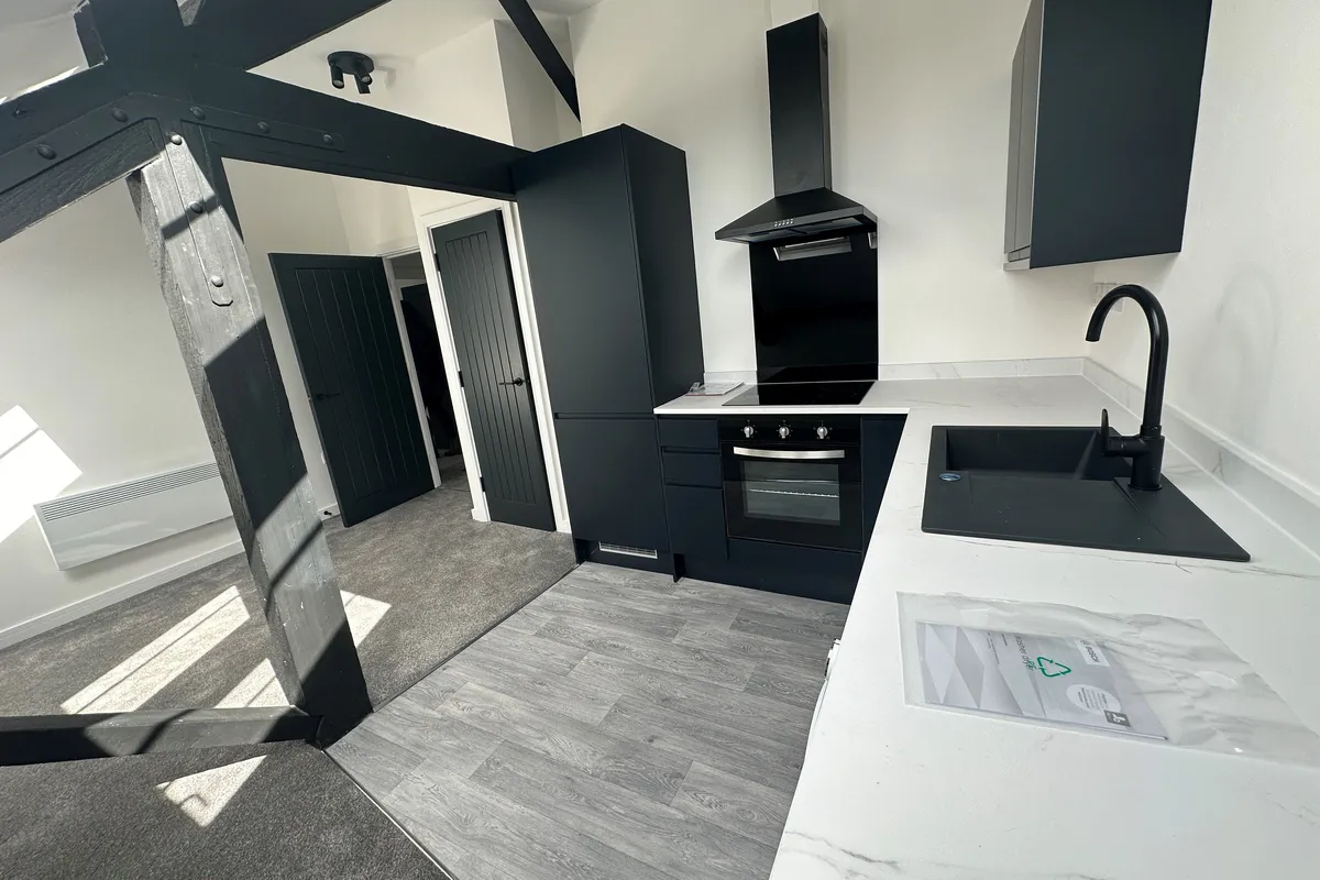 Flat Huxley Close in Derby