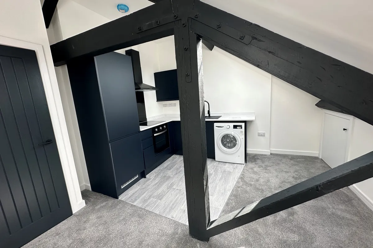 Flat Huxley Close in Derby