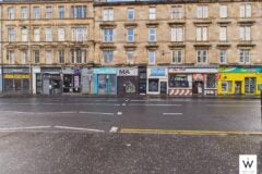 Flat Great Western Road in Glasgow