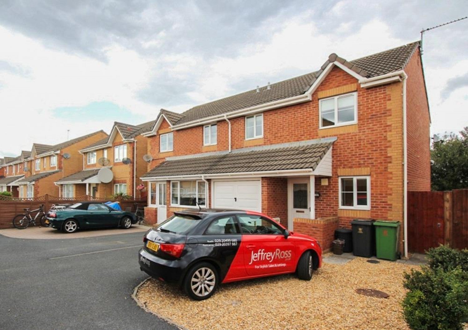 House Hector Close in Cardiff