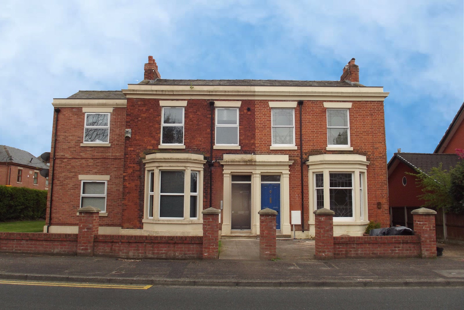 Flat Watling Street Road in Preston