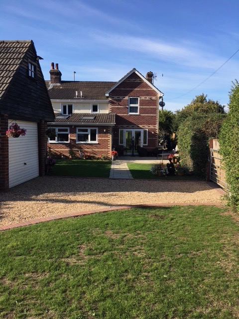 House Wimborne Road East in Ferndown