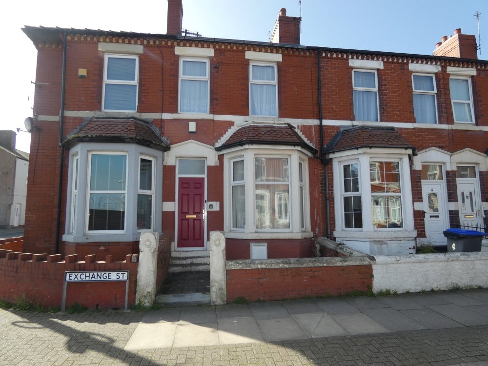House Exchange Street in Blackpool