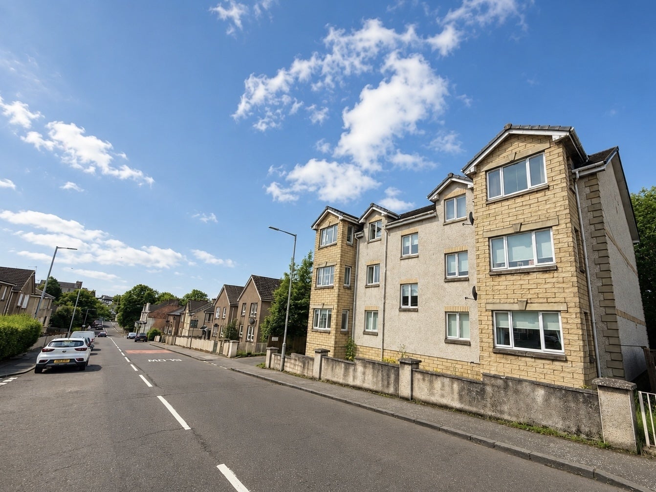 Flat Commonside Street in Airdrie