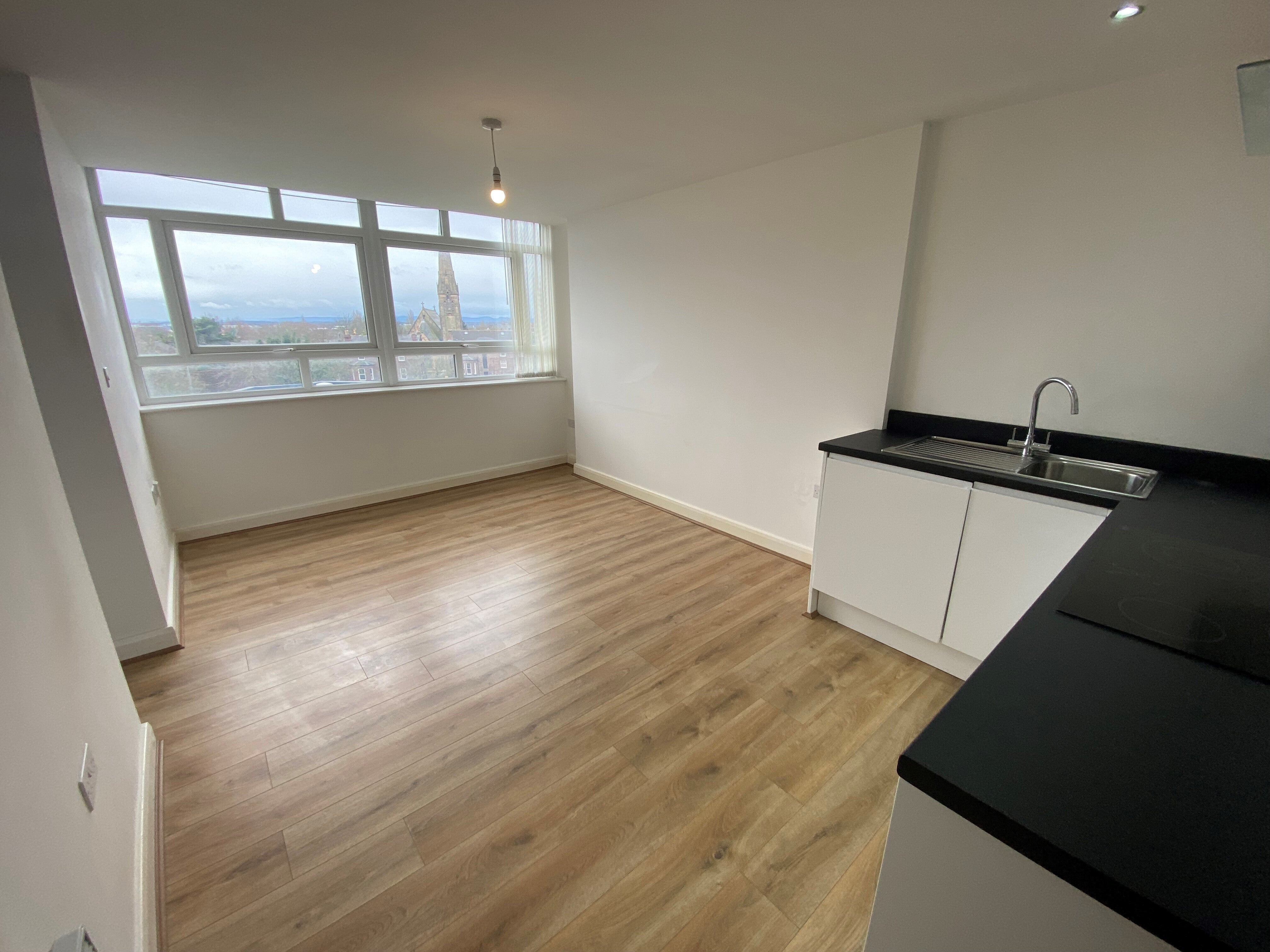 Flat Penny Lane in Liverpool